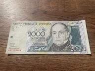 Wenezuela - 2000 boliwarów - 1998 - UNC