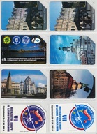 Zestaw 2 Karty używane 8 szt. w stanie dobrym