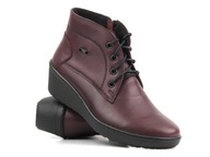 BOTKI DAMSKIE HELIOS 554 SKÓRA NATURALNA OCIEPLANE POLAR Rozmiar 37