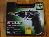 WKRĘTAK AKUMULATOROWY PARKSIDE PASS 3.6 A1 KOMPLET uszkodzony