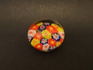 Millefiori, przycisk do papieru, kula do papieru, przycisk Millefiori