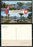 K21544)Szwajcaria: Lugano, Mehrbildkarte