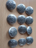 Guzik REGIMENT płaszcza wojsk brytyjskich herb M43 25mm