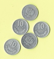 POLSKA 10 groszy 1961 r.