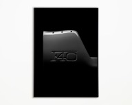 PLAKAT FERRARI F40 SUPERCAR KLASYK MOTORYZACJI WŁOSKA IKONA PLAKAT A3 DRUK