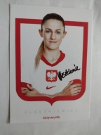 Karta Klubowa Polska PZPN Reprezentacja Natalia Oleszkiewicz