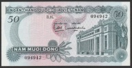 Wietnam 50 dong 1969 - B.16 - stan bankowy UNC