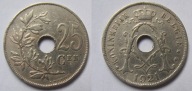 Belgia 25 cent 1921 cen