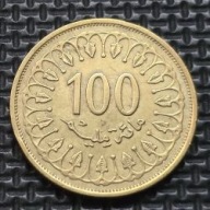 *TUNEZJA [0403]*100 milimów 2005 (Dinar tunezyjski) Republika Tunezyjska