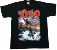 Dio t-shirt unisex koszulka czarna bawełna (dł.-71 cm, szer.-53 cm)