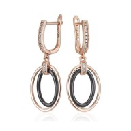 Kolczyki GF123 585RG Gold Franko - Pokryte 14 karatowym złotem próby 585