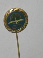 AVIA Fabryka Samolotów 60 lecie odznaka z PRL