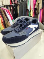 Buty sportowe męskie r. 41, lekkie wygodne granatowe !!!