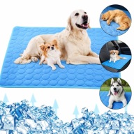 MATA CHŁODZĄCA DLA PSA KOTA 70x55 LEGOWISKO ŻELOWA NA LATO