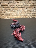 Smok krystaliczny 3D, 50 cm