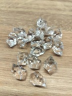 Kryształki konfetti lodowe przezroczyste 2,7x2,5m 20szt