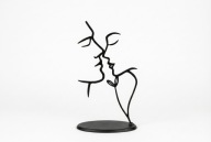 Figurka Zakochani Pocałunek Rzeźba Prezent Walentynki Ślub Loft 3D 21cm