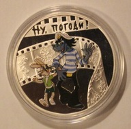 WILK i ZAJĄC 1 $ NIUE 2010 - BOHATEROWIE KRESKÓWEK + CERTYFIKAT, MENNICZA