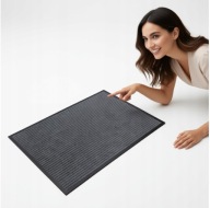 WYCIERACZKA POD DRZWI ZEWNĘTRZNA WEJŚCIOWA TEKSTYLNA ANTYPOŚLIZG 80x120 cm