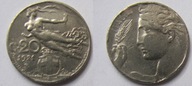 Włochy 20 centesimi 1921