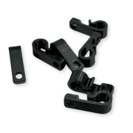 Wieszaki do lampek, przewodów, dekoracji, girlandy Haczyki 25 szt. + wkręty