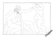 PABLO PICASSO - VOLLARD SUITE #140 - 1956 r.!