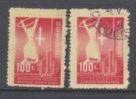 TRIEST zona B Mi 1 I,II KOBIETA seria z 1948 odmiany