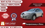 Seat Altea 2009R, Klima, Alu, Zarejestrowany w Polsce, VAT-Marza 2.0