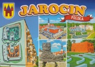 JAROCIN - RATUSZ - RYNEK - POMNIK GLANA - MURAL - PAŁAC - HERB