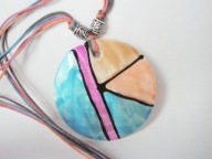 Naszyjnik z masy perłowej