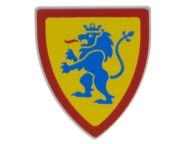 LEGO Castle - Tarcza Rycerzy Lwa - 3846pb062