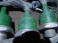 tyrystor 250A 700V produkcji radzieckiej wojskowy zielony TŁ250