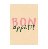 Plakat „Bon Appétit” – Kuchnia z Charakterem