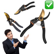 SEKATOR OGRODOWY DO GAŁĘZI KWIATÓW KRZEWÓW BRADAS OSTRZE MIJAJĄCE STAL SK5