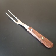 Vintage widelec kuchenny Dexter rączka palisander 20cm stan nowy vintage