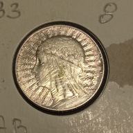 5 ZŁOTYCH 1933 r. / AB8 /