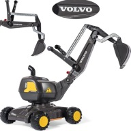 KOPARKA JEŹDZIK ROLLY TOYS VOLVO ROLLYDIGGER OBROTOWA CZARNA