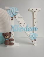 Literka 3D z imieniem - personalizowana SUPER PREZENT