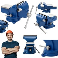 IMADLO SLUSARSKIE 125MM OBROTOWEE STALOWE MOCNE STOLOWE + KOWADLO SOLIDNE