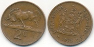 Afryka Południowa 2 Cents - 1975r ... Monety