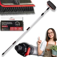 SZCZOTKA TELESKOPOWA DO MYCIA PANELI FOTOWOLTAICZNYCH DŁUGA DO DACHÓW 4,9M