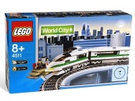 Lego World City 4511 - Szybki pociąg - NOWE