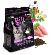 Biofeed Tasty Cats Life JUNIOR Kitten z KRÓLIKIEM 600g