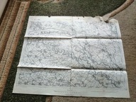 Węgry Wartberg und Tallos stara austriacka mapa