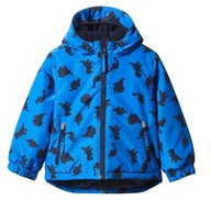Lupilu kurtka zimowa dziecięca ciepła niebieska dinozaur 86/92 12-24