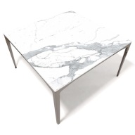 REA 100x100x45 stolik włoski spiek/ dębowy stół
