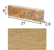 Płytka elewacyjna łupana Combet 27x8x2.6 Multi 6