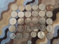 Monety PRL 72-1988 /74 sztuk/