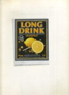 ETYKIETA BUTELKOWA -LONG DRINK GRAPEFRUIT