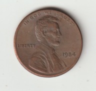 USA 1 cent 1984
